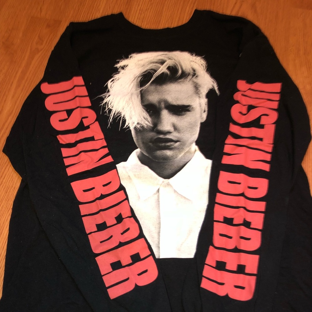 Justin Bieber purpose tour shirt